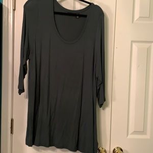 Willi Smith Green Tunic 2X